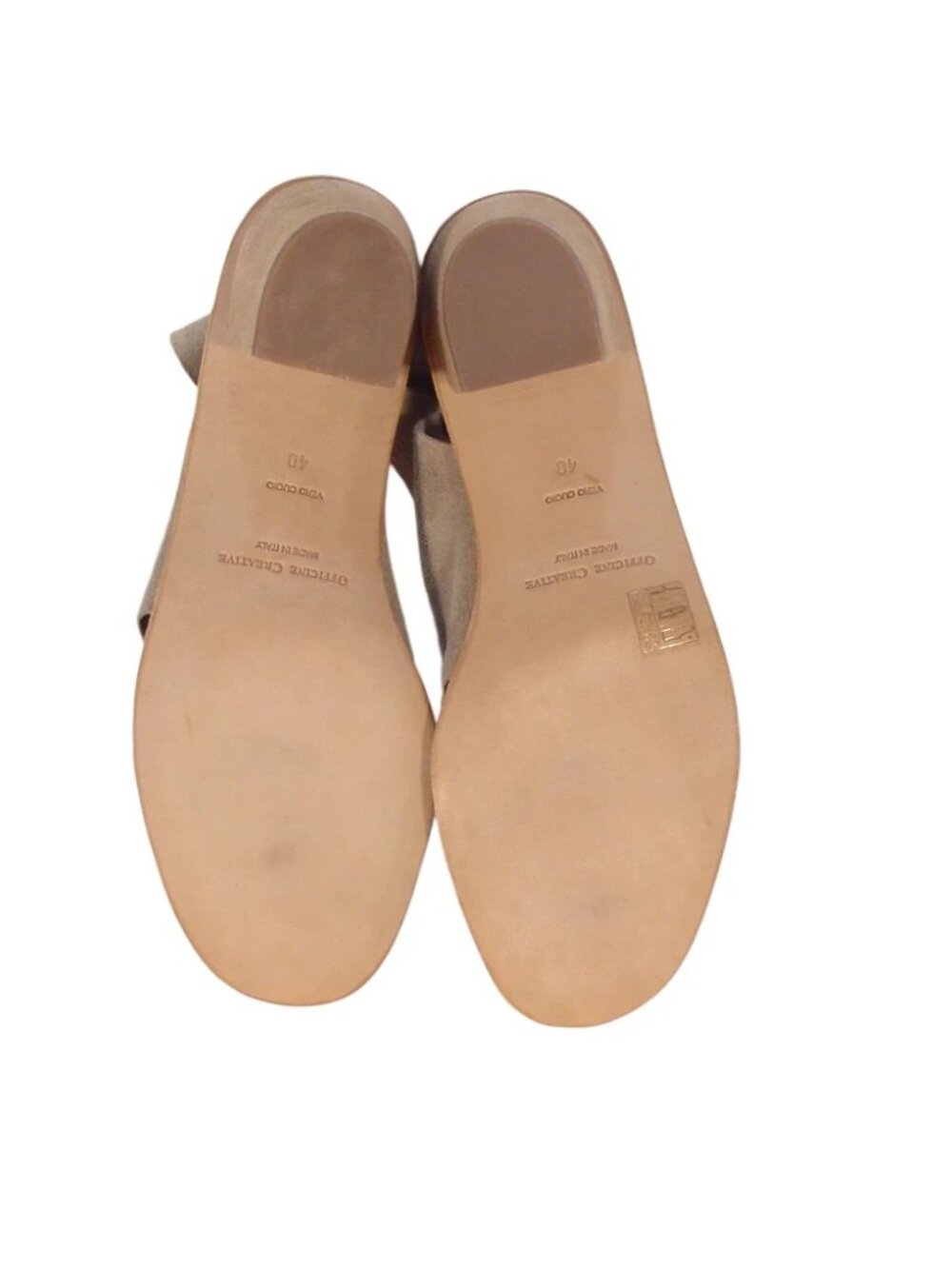 OFFICINE CREATIVE Soiree New $600 Suede Heeled Sandals 40/10 - Made in ITALY - Picture 6 of 12